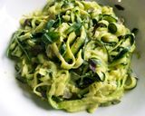 Hình bước làm 2 của món "Zoodles" in Avocado Pesto Sauce