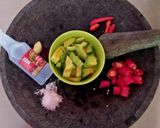 Foto langkah ke 1 dari resep Asinan Alpukat DEBM.
