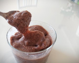 Foto del paso 5 de la receta: Helado de plátano y arándano