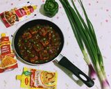 A picture of step 11 of Paneer Chilli.