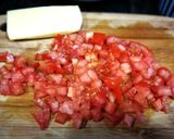Foto del paso 2 de la receta Tortilla de huevo queso Gouda y tomate