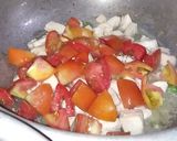 A picture of step 2 of Easy bonless chicken karahi #COOKINGSPECIAL. #Ramadankitayari.