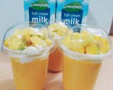 Foto langkah ke 4 dari resep Manggo float by mamitakaeshi.