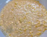 Gambar langkah 3 resipi Cheezy Corn Tortilla.