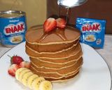 Foto langkah ke 6 dari resep Pancake Pisang Lembut Anti Gagal.