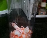 Hình bước làm 2 của món Tôm giả gia vị rắc cơm