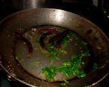 A picture of step 11 of Spinach Khandvi.