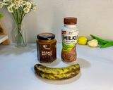 Foto langkah ke 1 dari resep Peanut Butter Banana Smoothie.