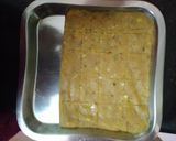 A picture of step 5 of BREAD BURFI ♥️.