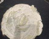 A picture of step 9 of Masala dosa.