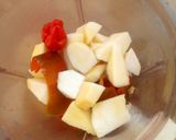 A picture of step 2 of Pumpkin soup with moringa (zogale).