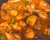 A picture of step 3 of Chicken koyla karahi.