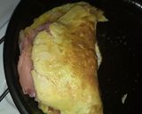 Foto del paso 3 de la receta: Omelette de verduras, jamón y queso