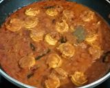 A picture of step 8 of Prawn Pulao.