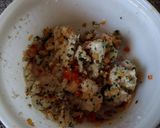 Foto del paso 4 de la receta: Hamburguesas de pescado rellenas de Bigote cocina