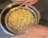A picture of step 2 of Homemade Natto.