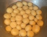 A picture of step 8 of Ras Malai.