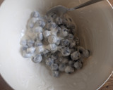 脆皮巧克力凍藍苺優格 - 無添加糖簡易點心的食譜步驟1照片
