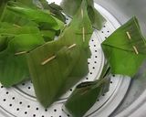 Foto langkah ke 4 dari resep Tahu kukus daun pisang (menu diet).
