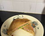 A picture of step 3 of Mortadella Sandwich.