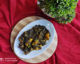 A picture of step 7 of Aloo methi.