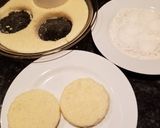 A picture of step 4 of Shrimp & Grit Cakes (Kentucky Bourbon Butter Sauce).