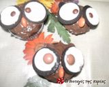 Φωτογραφία βήματος 4 της συνταγής Cupcakes κουκουβάγιες