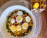 Foto del paso 6 de la receta: Ensalada súper colorida con jamón crudo!🥬