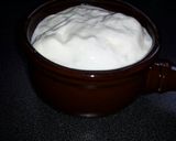صورة لخطوة 2 من وصفة لبن رائب منزلي سهل والطعم جداا لذيذ☺😋😋
