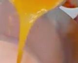 صورة لخطوة 5 من وصفة كيك البرتقال 🍊 مع الصوص هشه وخفيفة