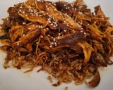A picture of step 9 of Slow Cooker Sesame Chicken.