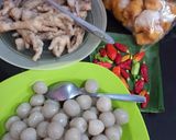 Foto langkah ke 3 dari resep Baso aci ceker.
