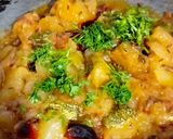 A picture of step 4 of Kaddu ki sabji.