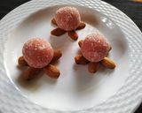A picture of step 9 of Badam laddu.