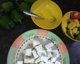A picture of step 4 of Chilli paneer authentic.