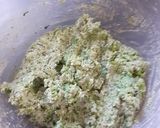 A picture of step 3 of Healthy broccoli paneer coins.