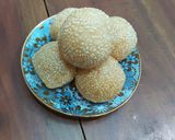 Foto langkah ke 4 dari resep Onde-onde Simple dan Enak (Vegan & gluten free).