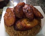 A picture of step 2 of Suya Jollof Rice with Fried Plantain #teamabuja.