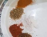 A picture of step 6 of Mutton kaleji masala.