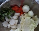 รูปขั้นตอนการทำที่ 2 ของ น้ำซุปกระดูกหมู อร่อย แข็งแรง ไล่หวัด #ครัวผจญภัย