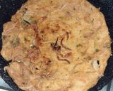 A picture of step 5 of Stuffed Onion masala paratha.