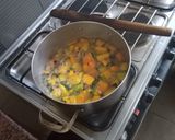 A picture of step 3 of Creamedpumpkin,carrot and spinach soup #authormarathoni,#4weekly.