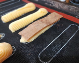 Foto del paso 6 de la receta: Eclair con craquelin (y sin) rellenos de crema pastelera
