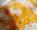A picture of step 10 of Bombay biryani.