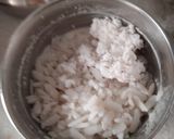 A picture of step 1 of Bun Dosa Kerala Style with Chutney.