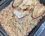 Foto del paso 7 de la receta: Lasaña de berenjena con verduras y carne picada