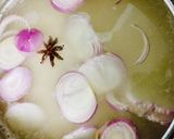 Hình bước làm 1 của món Cơm hoa hồi không cần nồi cơm điện