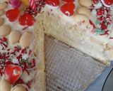 Különleges habkönnyű torta 🎂Rebarbara-🌿 mascarponés🎂 pudingos- tejszínes- torta recept fázis 10 fotója