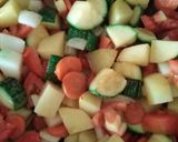 Foto del paso 3 de la receta: Alitas con verduras