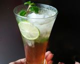 Hình bước làm 4 của món Trà chanh soda